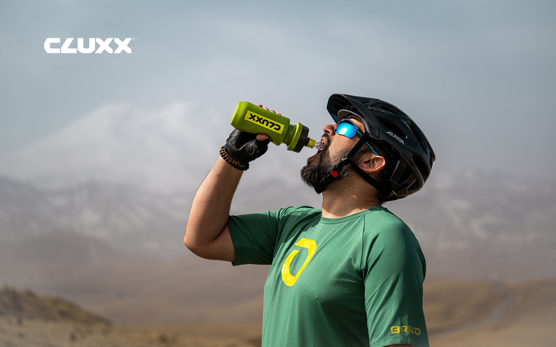 CLUXX final brand design — packaging and product photography for international market
