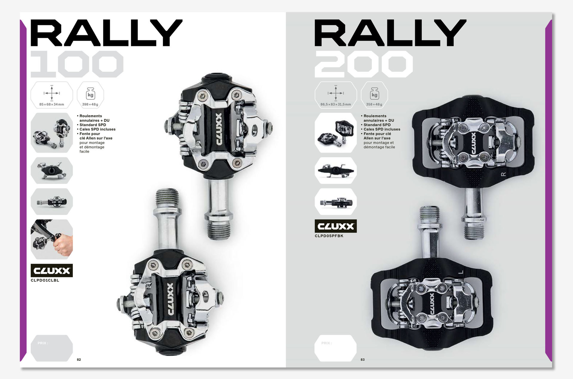 CLUXX catalog lifestyle — cycling accessories brand presentation for trade professionals