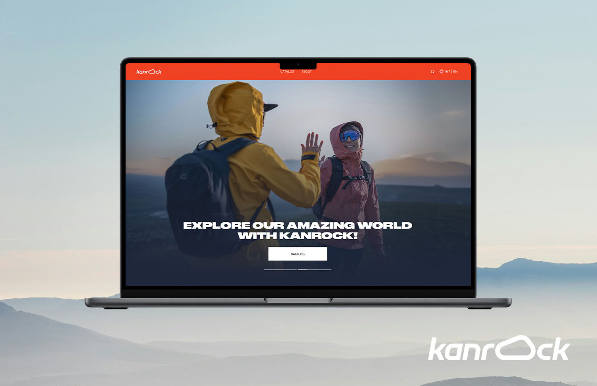 Kanrock multilingual e-commerce website — related project preview